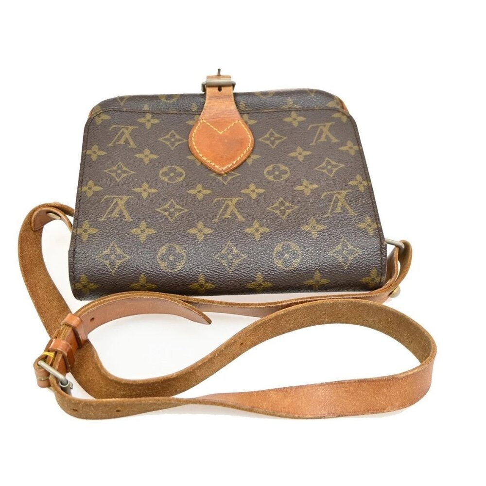 LOUIS VUITTON Cartouchiere MM Shoulder Bag Monogram Leather Brown M51253 36KB922 - Picture 6 of 15